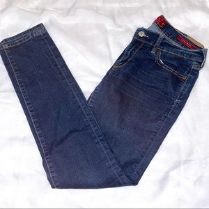 Lucky Brand Denim Dark Wash Charlie Skinny Jeans